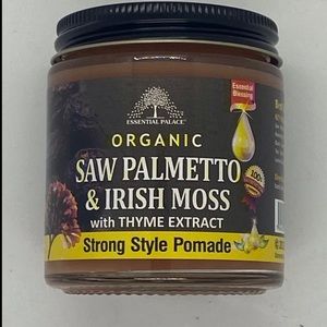 COPY - Organic Saw Palmetto & Irish Moss with thyme  extract. Strong style Poma…